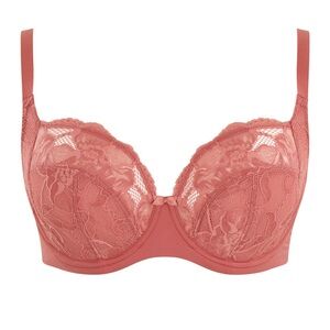 Panache Underwire Balconette Bra Rocha 34H Garnet Rose